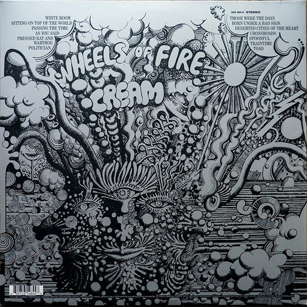 CREAM (クリーム)  - Wheels Of Fire (EU 限定復刻再発180g アナログ2xLP/New)