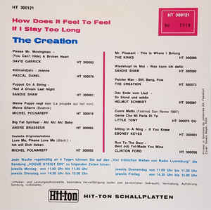 CREATION (クリエイション)  - How Does It Feel To Feel (EU Ltd.Reissue 7"+PS/New)