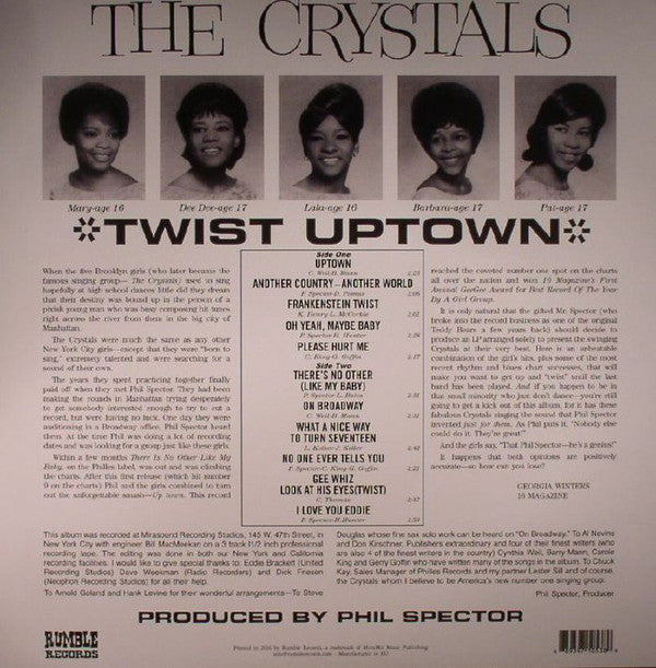 CRYSTALS (クリスタルズ)  - Twist Uptown (EU Ltd.Reissue LP/New)