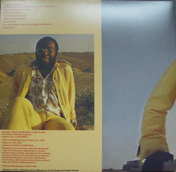 CURTIS MAYFIELD (カーティス・メイフィールド)  - Curtis (1st)  (EU 限定復刻再発 180g LP/New)’70年名作ソロ・デビュー・アルバム。The JAMのカヴァ原曲「Move On Up」他