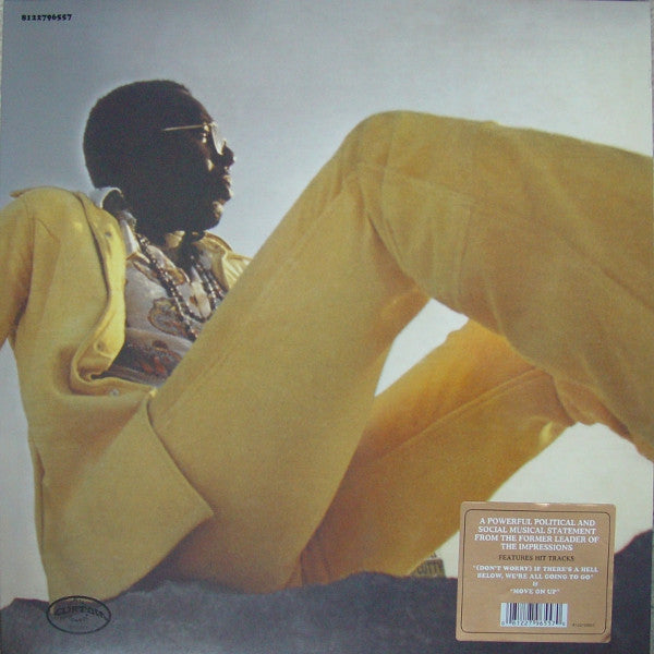 CURTIS MAYFIELD (カーティス・メイフィールド)  - Curtis (1st)  (EU 限定復刻再発 180g LP/New)’70年名作ソロ・デビュー・アルバム。The JAMのカヴァ原曲「Move On Up」他