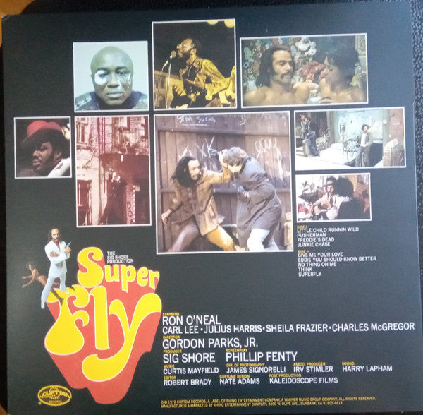 CURTIS MAYFIELD (カーティス・メイフィールド)  - Super Fly (US Ltd.Reissue 180g LP/New)
