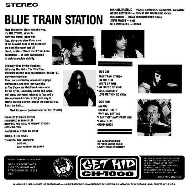 CYNICS (シニックス)  - Blue Train Station (US Ltd.Reissue Black Vinyl LP/New)