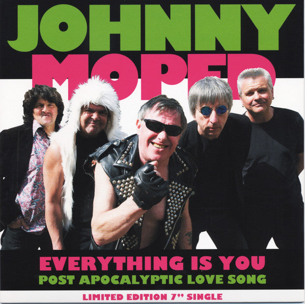 JOHNNY MOPED (ジョニー・モープド)  - Everything Is You (UK 500枚限定オレンジヴァイナル 7"「廃盤 New」)