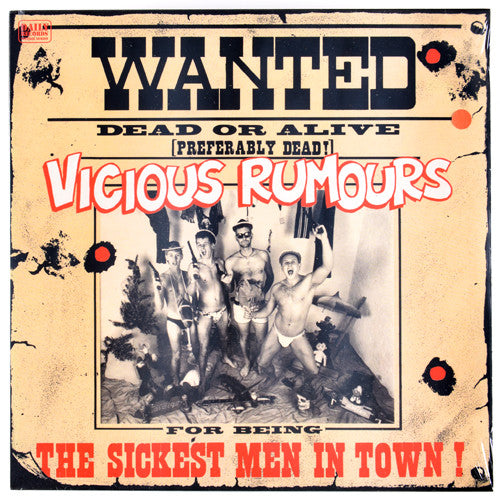 VICIOUS RUMOURS (ヴィシャス・ルーマーズ)  - The Sickest Men In Town (Spain 100 Ltd.Reissue Red Vinyl LP「廃盤 New」)