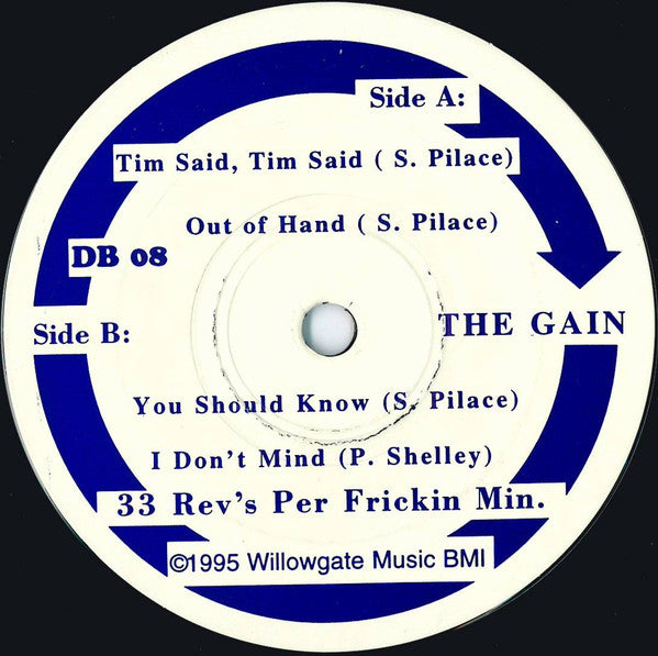 GAIN, THE (ザ ・ゲイン)  - You Should Know +3 (US 限定プレス 7"「廃盤 New」)