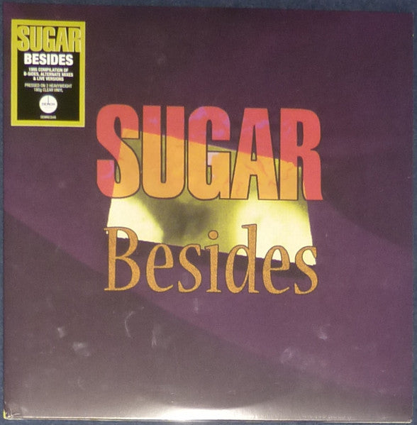 SUGAR (シュガー)  - Besides (UK 限定復刻再発180グラム重量クリアヴァイナル 2xLP/NEW)