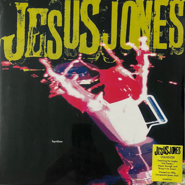 JESUS JONES (ジーザス・ジョーンズ)  - Liquidizer (EU 限定復刻再発クリアグリーンヴァイナル LP/NEW)