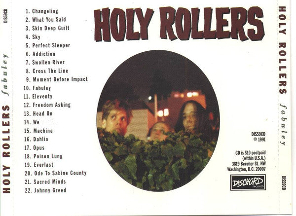HOLY ROLLERS (ホーリー・ローラーズ)  - Fabuley (US Limited CD/ New)