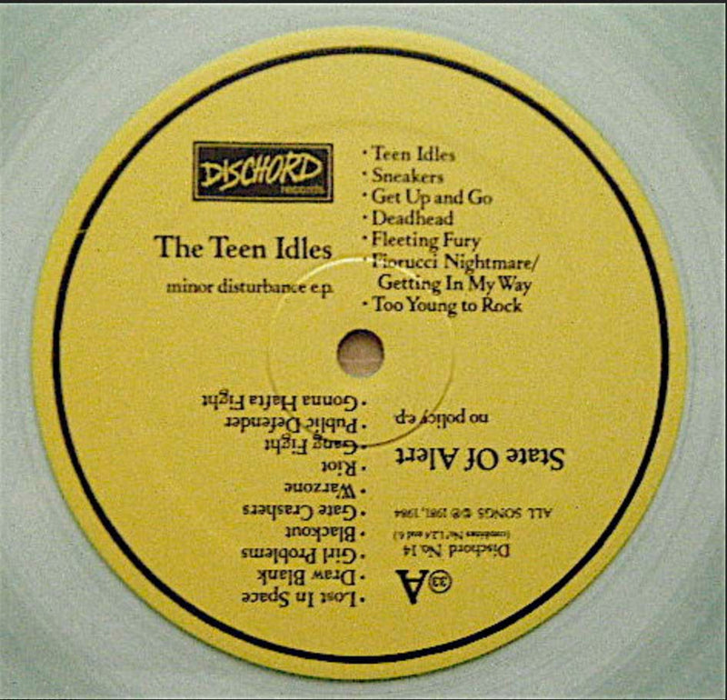 V.A. (初期D.C.ハードコア・コンピ) - Four Old 7" On A 12" (US Ltd.Reissue Clear Vinyl LP   「廃盤 New」 )