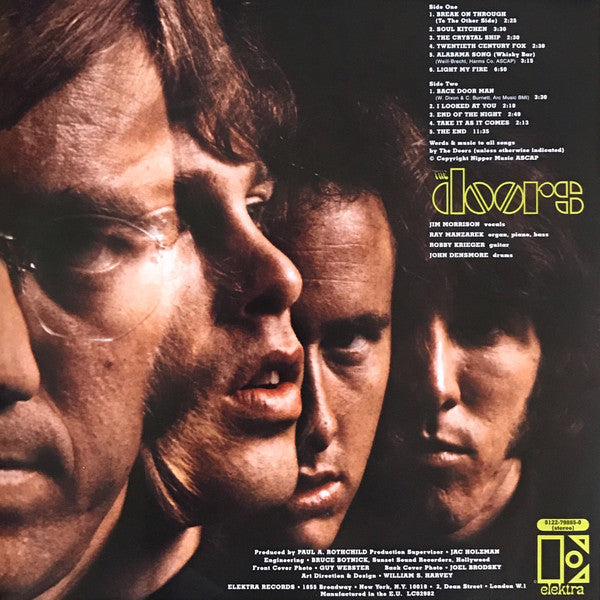 DOORS     (ドアーズ)  - The Doors (1st) (EU 限定復刻再発「オリジナル・ステレオ・ミックス」180g  LP/New)