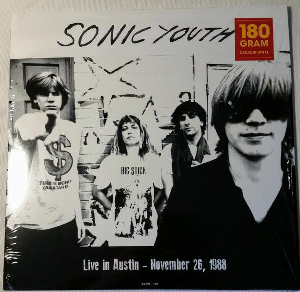 SONIC YOUTH (ソニック・ユース)  - Live In Austin - November 26, 1988 (EU Limited Reissue 180g Orange Vinyl LP/NEW)