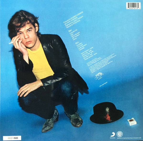 DAVID JOHANSEN (デヴィッド・ヨハンセン)  - S.T. (US 500 Ltd.Blue Vinyl 150g LP / New)
