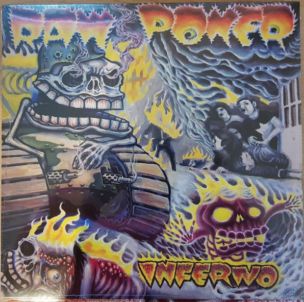 RAW POWER (ロウ・パワー)  - Inferno (German 207 Ltd. Orange Vinyl LP / New)