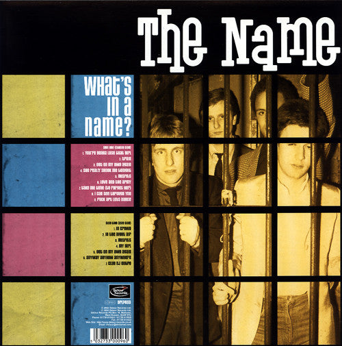 NAME, THE (ザ・ネイム)  - What's In A Name? (UK 650 Ltd.Black Vinyl LP / New)