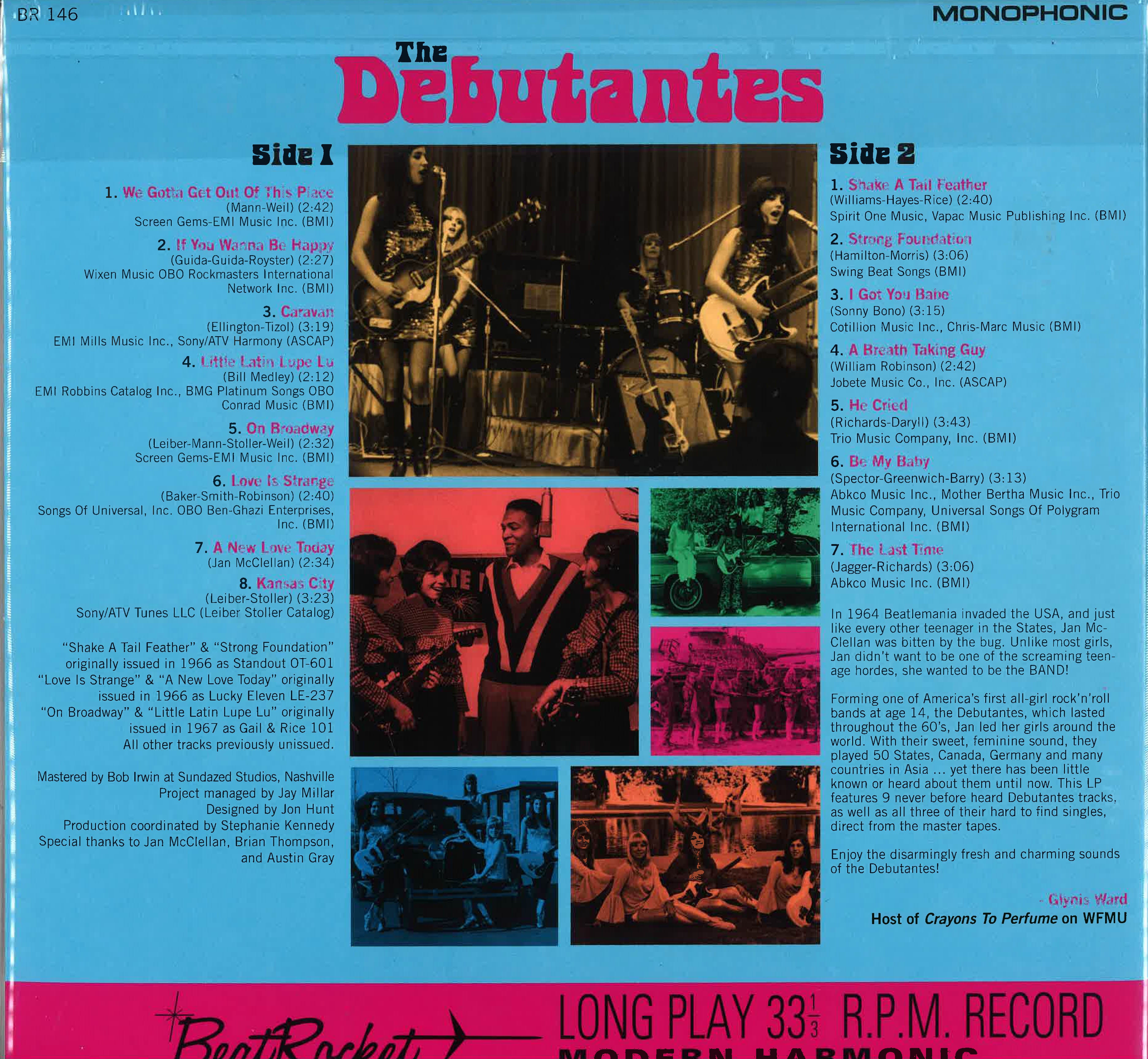 DEBUTANTES (デビュータンツ)  - The Debutantes (US 限定「ホワイトVINYL」モノラル LP/New)