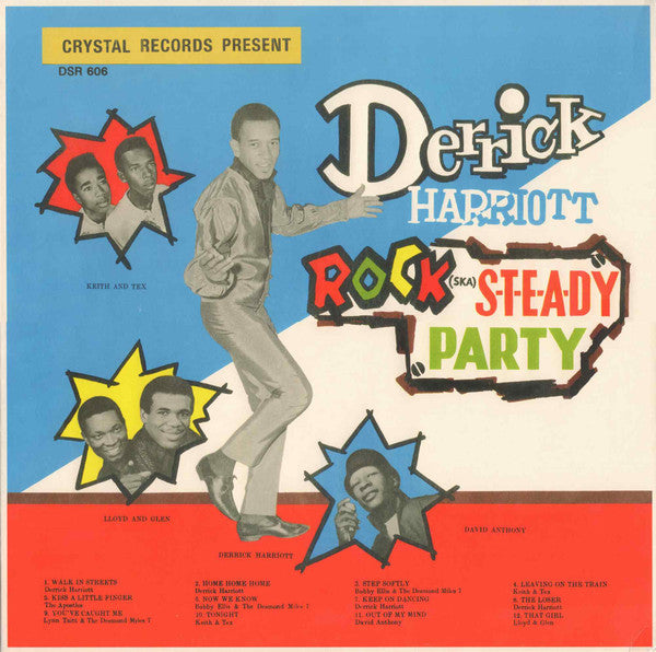 DERRICK HARRIOTT (V.A.) (デリック・ハリオット)  - Rock Steady Party  (Japan Ltd.Reissue LP/New)