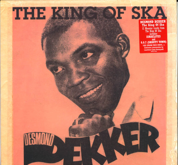 DESMOND DEKKER (デスモンド・デッカー)  - The KIng Of Ska (UK Ltd.Reissue 180g Red Vinyl LP/New)