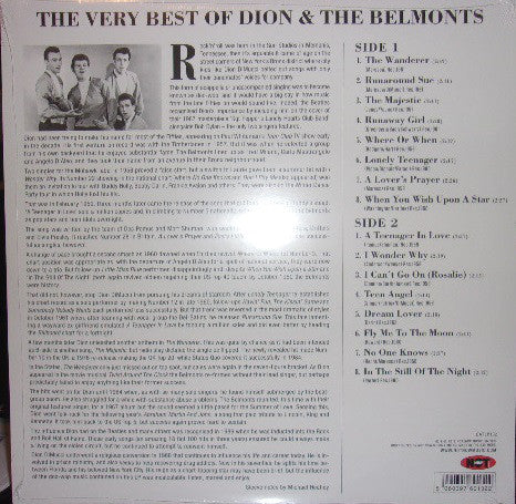 DION & THE BELMONTS (ディオン＆ザ・ベルモンツ)  - The Very Best (EU Limited 180g LP/New)