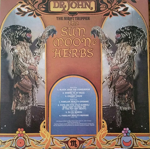 DR.JOHN, The Night Tripper    (ドクター・ジョン)  - The Sun Moon & Herbs (US Ltd.Reissue Color Vinyl LP/New)