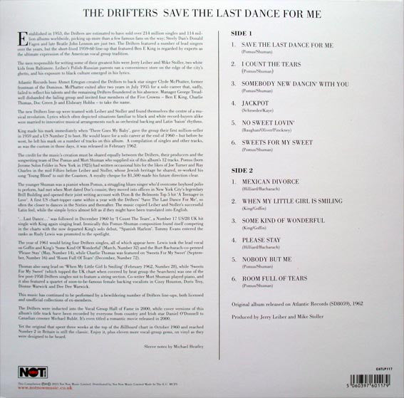 DRIFTERS (ドリフターズ)  - Save The Last Dance For Me (EU Ltd.Reissue 180g LP/New)