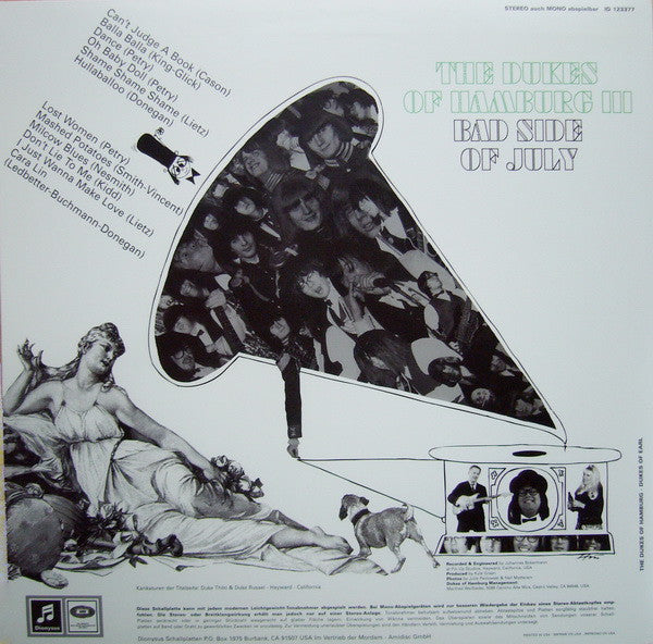 DUKES OF HAMBURG (デュークス・オブ・ハンブルグ)  - III - Bad Side Of July (US Limited LP/New廃盤)