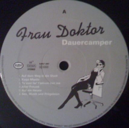 FRAU DOKTOR (フラウ・ドクター)  - Dauercamper (German 限定プレス LP「廃盤 New」)