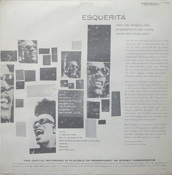ESQUERITA (エスケリータ)  - Esquerita! (US 限定復刻再発モノラりLP/廃盤 New)