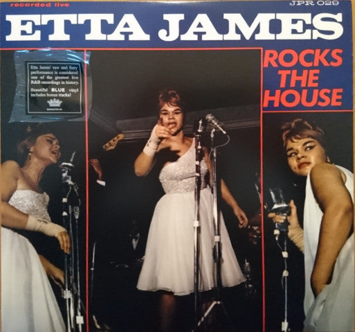 ETTA JAMES (エタ・ジェイムズ) - Rocks The House (US 正規限定復刻再発「ブルーVINYL」 LP/New)