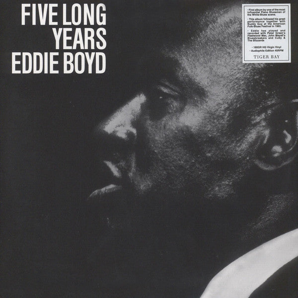 EDDIE BOYD (エディ・ボイド)  - Five Long Years (EU Ltd.Reissue180g HQ Vinyl LP/New)