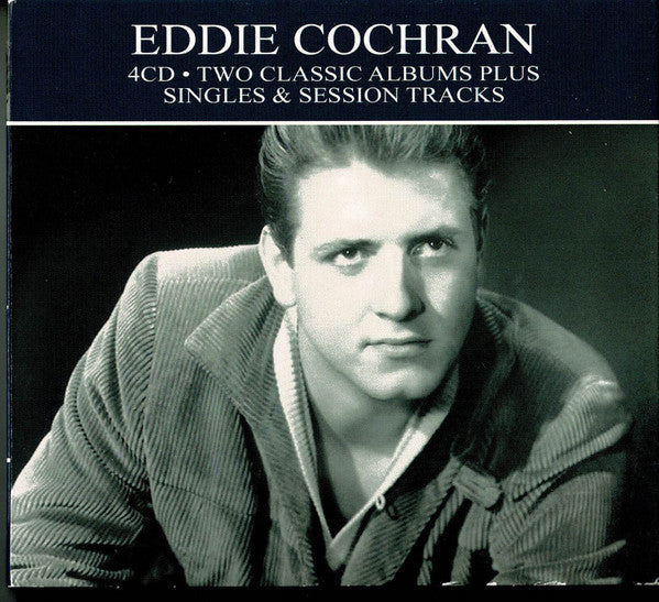 EDDIE COCHRAN (エディ・コクラン)  - Two Classic Albums Plus Singles & Session Tracks (EU Ltd.Digipak 4xCD/New)