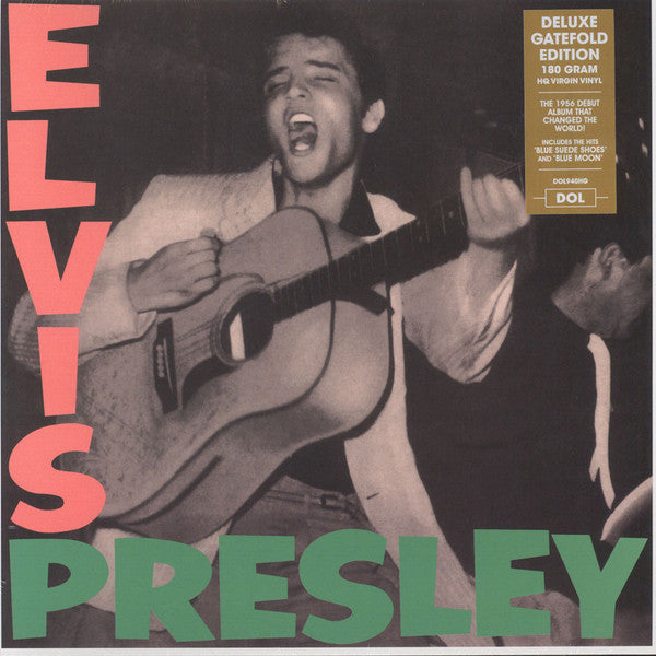 ELVIS PRESLEY (エルヴィスプレスリー)  - Elvis Presley (1st) (EU 限定復刻再発 180g LP 見開きジャケ/New DOL-940HG) ’56年デビュー・アルバム