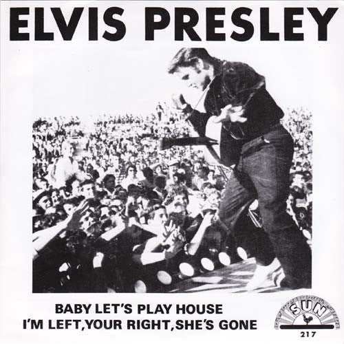 ELVIS PRESLEY (エルビス・プレスリー)  - Baby Let's Play House (US Reissue 7"+PS/New)※SUN社再発7"x5種入荷！