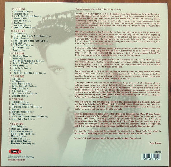 ELVIS PRESLEY (エルヴィス・プレスリー)  - Elvis In The 50’s (EU Limited 180g Red Vinyl 3xLP/New)