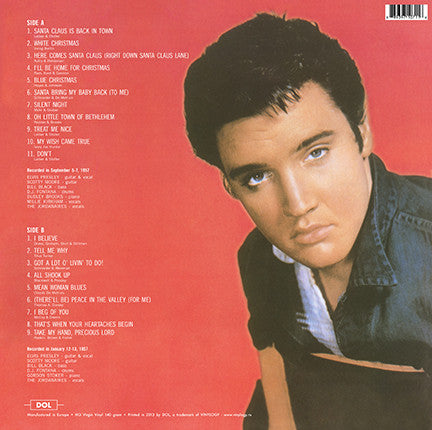 ELVIS PRESLEY (エルヴィス・プレスリー) - Elvis' Christmas Album