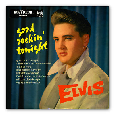 ELVIS PRESLEY (エルヴィス・プレスリー)  - Good Rockin’ Tonight (UK 限定復刻再発「赤盤」10"/廃盤 New)