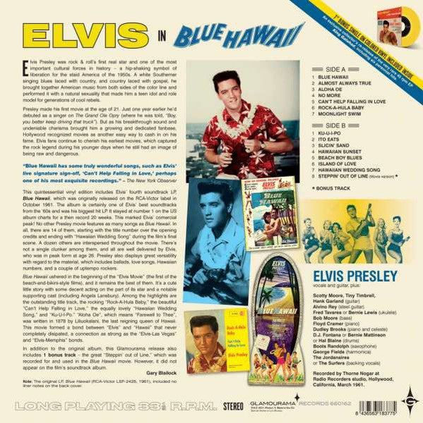 ELVIS PRESLEY (エルヴィス・プレスリー)  - Blue Hawaii (EU Ltd.Reissue Stereo LP+Yellow Vinyl 7"/New)