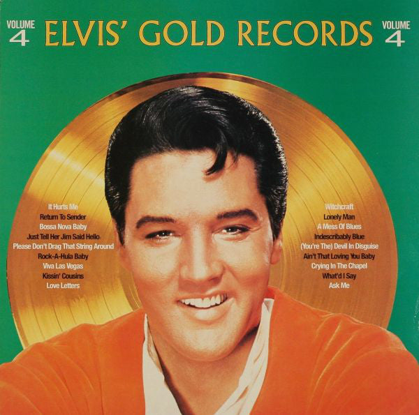 ELVIS PRESLEY (エルヴィス・プレスリー)  - Golden Records Volume 4 (EU Ltd.Reissue LP/New)