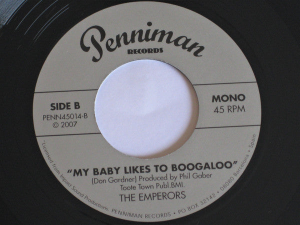 EMPERORS (エンペラーズ)  - Karate' / My Baby Like To Boogalooh (Spain Ltd.Reissue 7"/New)