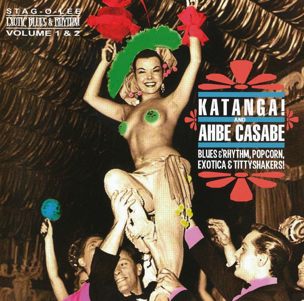 V.A. (エギゾ・ポップコーン珍曲コンピ)  - Exotic Blues & Rhythm Vol.1 & 2 : Katanga! & Ahbe Casabe (German CD/New)