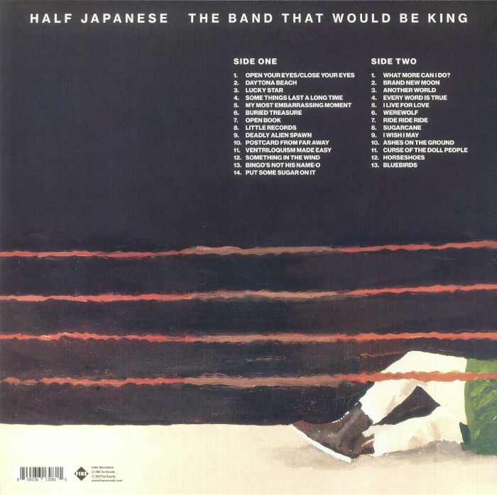 HALF JAPANESE (ハーフ・ジャパニーズ)  - The Band That Would Be King (UK RSD 2023 限定復刻再発オレンジヴァイナル LP/NEW)