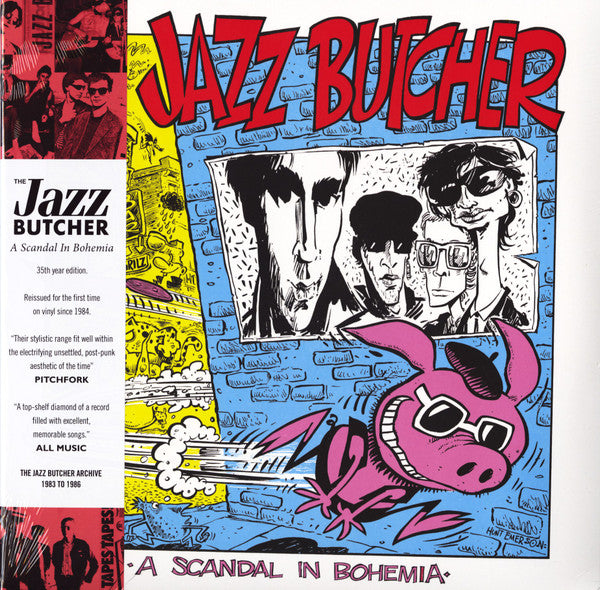JAZZ BUTCHER, THE (ジャズ・ブッチャー)  - A Scandal In Bohemia (UK Limited Reissue LP+帯/NEW)