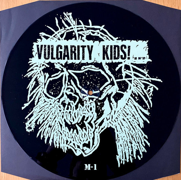 VULGARITY KIDS (ヴァルガリティ・キッズ)  - S.T. (Italy 200枚限定再発片面 12"+帯、ブックレット「廃盤 New」)