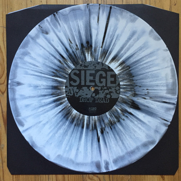 SIEGE (シージ)  - Drop Dead - Complete Discography (Italy 150 Ltd.Splatter Vinyl 2xLP  「廃盤 New」/Diehard 1  )