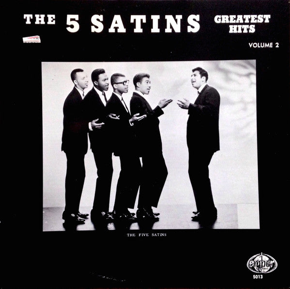 FIVE SATINS (ファイブ・サテンズ)  - Greatest Hits Vol.2 (US Ltd.Reissue LP/New)