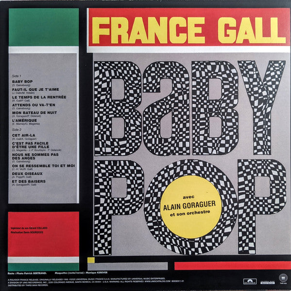 FRANCE GALL (フランス・ギャル)  - Baby Bop (US Ltd.Reissue 180g Mono LP/New)