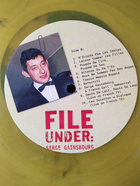 FRANCE GALL (フランス・ギャル)  - File Under: Serge Gainsbourg, Alain Goraguer (EU Ltd.Olive Color Vinyl LP/New)