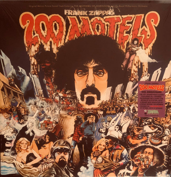 FRANK ZAPPA (ZAPPA/MOTHERS OF INVENTION) (フランク・ザッパ /マザーズ・オブ・インヴェンション)  - 200 Motels (EU 限定再発180g「赤盤」2xLP/New)