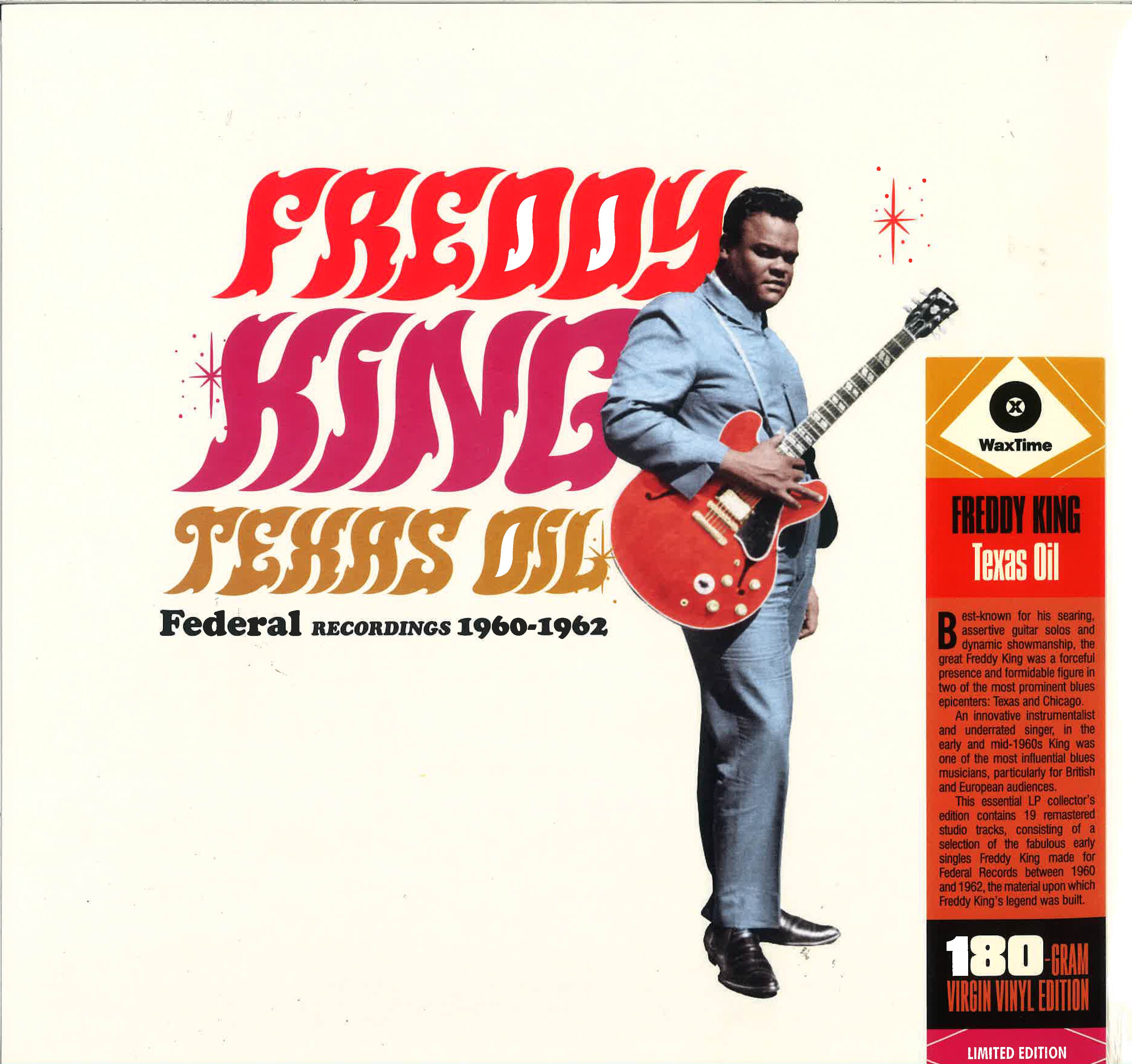 FREDDY KING (フレディ・キング) - Texas Oil / Federal Recordings 1960-1962 (EU  限定180g アナログ LP/New)