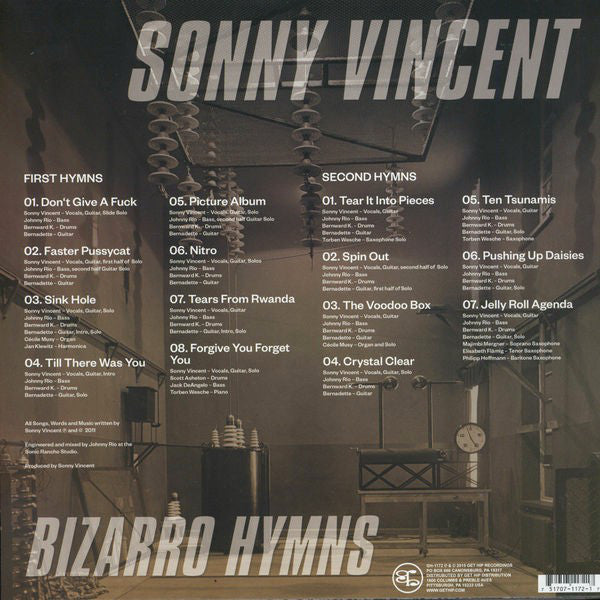 SONNY VINCENT (ソニー・ヴィンセント)  - Bizarro Hymns (US Ltd.Reissue Color Vinyl 150g LP / New)